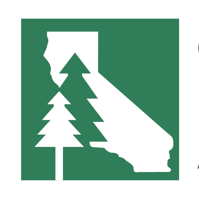 Logo for the California Licensed Foresters Association